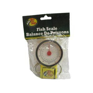 Bass Pro Shops 50 pound Bass Fishing Scale Built in Tape Measure Model FS-450Y